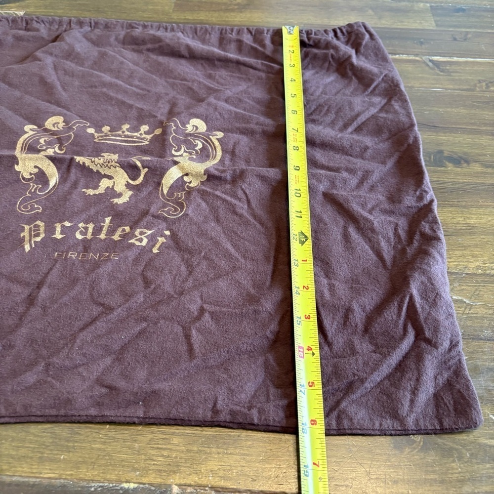 Pratesi Firenze Dust Bag Sleeve Cover Drawstring Travel Protective Case Medium - Picture 3 of 4